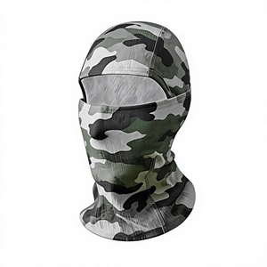 Masque de ski en coton vierge, cagoule multifonctionnelle pour moto et cyclisme, masque intégral au style unique, vente en gros - Product Image 1
