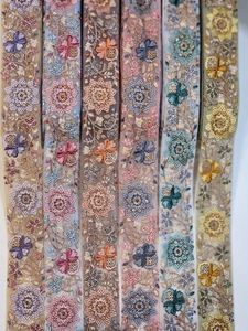 Tela Oxford Ligera con Estampado Floral y Ribete de Encaje, Malla Suave para Vestidos de Mujer, Gran Venta - Product Image 3