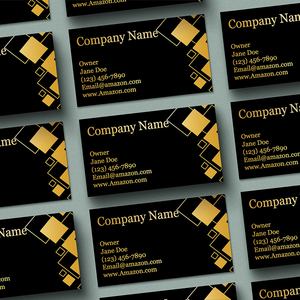 Tarjetas de Visita Personalizadas <span class=keywords><strong>SHYS</strong></span> con Impresión Offset, Laminación de Película Mate con Lámina Dorada y Plateada - Product Image 6