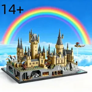 Kit Modello in Plastica Dettagliato <span class=keywords><strong>di</strong></span> Alta Qualità per Creazioni 76419 Castello <span class=keywords><strong>di</strong></span> <span class=keywords><strong>Hogwarts</strong></span> e Cortile, Decorazione per Stanza, Regalo <span class=keywords><strong>di</strong></span> Compleanno per 14+ Anni - Product Image 6