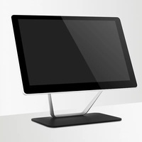 Nouveau Design 15.6 "Touch Pos Terminal Ultra Mince Alu Base Windows Retail Cash Till