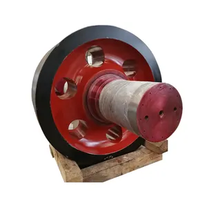 Rotary Kiln Support Wheel Roller And Drive Shaft Rotary Kiln Parts