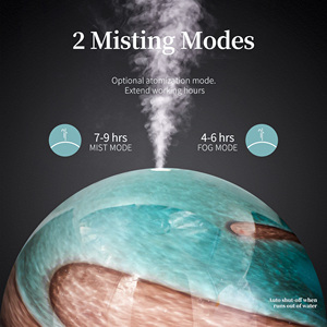 Cost-effective Marble Pellet <b>Electric</b> <b>Essential</b> <b>Oil</b> Aroma <b>Diffuser</b> New Design Bedroom air Humidifier Ultrasound - Product Image 6