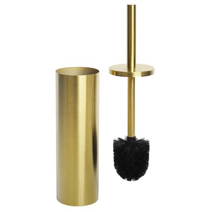 <span class=keywords><strong>Brosse</strong></span> de toilette en acier inoxydable solide Golden Toilet <span class=keywords><strong>Brosse</strong></span> de toilette sur pied et support <span class=keywords><strong>Porte</strong></span>-<span class=keywords><strong>brosse</strong></span> de toilette de salle de bains - Product Image 6