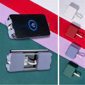 Produits les plus vendus <span class=keywords><strong>2022</strong></span> Mini Power Bank pliable à clip dorsal 4000mah - Product Image 4