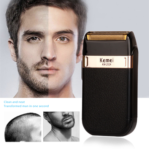 Nouveau rasoir électrique mini rechargeable par USB <span class=keywords><strong>Kemei</strong></span> <span class=keywords><strong>KM</strong></span> 2024, rasoir portable haute vitesse pour hommes, machine à raser électrique - Product Image 5