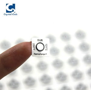 Étiquette en vinyle autocollant changement de température, indicateur thermique résistant à la chaleur - Product Image 1