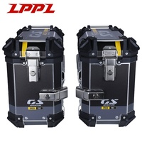 Nouvel Arrivage : Kit de Bagages Multi-Capacités au Design Unique, Boîte Arrière pour Moto pour les Trajets Quotidiens et les Courts Voyages