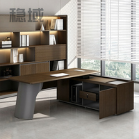 Bureau de direction de luxe pour PDG et managers, mobilier de bureau