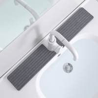 Nouveau Tapis de Séchage Écologique Classique Rectangulaire pour Robinet, Support à Savon, Tapis de Séchage pour Évier, Utilisation sur Table de Cuisine, en Carton
