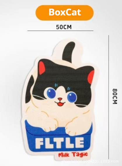 Blue and black Box cat