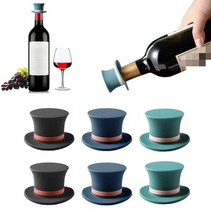 Tapón de silicona para botellas de champán, vino y cerveza, sellador de botellas, tapón sellador al vacío, herramienta de cocina y bar - Product Image 1