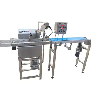 Tempering Machine Automatic Chocolate Enrobing Line Wafer Chocolate Machine Tempering Coating And Enrobing Machine