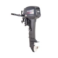 Mit Yamaha Boots motor Außenbordmotor Drossel ventil Marine Außenborder 63V Fabrik preis 2-Takt-Langwelle 15 PS 63V E15HD 15FMHL