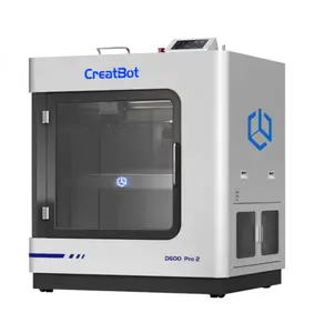 Creatbot Pronto para Enviar Impressora 3D Industrial FDM D600 Pro 2 Tamanho de Impressão Grande de Alta Temperatura 600*600*600mm