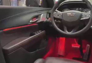 Светодиодная атмосферная подсветка для Cadillac CT4 2020-2025: Динамическая декоративная лампа для приборной панели и дверей в стиле «Звездное небо» - Product Image 2