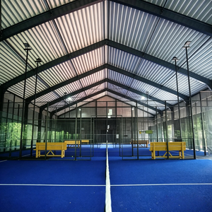 Construcción de Pista de Pádel Interior sin Columnas, de Gran Vano y Altura Clara, para Uso Comercial - Product Image 2