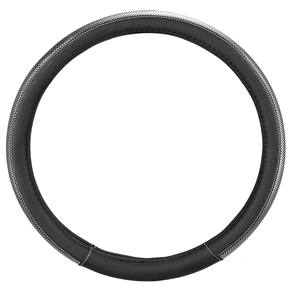 Funda <span class=keywords><strong>de</strong></span> <span class=keywords><strong>cuero</strong></span> <span class=keywords><strong>de</strong></span> microfibra para <span class=keywords><strong>volante</strong></span> <span class=keywords><strong>de</strong></span> coche, 15 pulgadas, goma interior <span class=keywords><strong>Natural</strong></span>, Universal, Color Rojo - Product Image 3