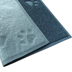 Grande Pvc Cat <span class=keywords><strong>Litter</strong></span> Trapper Locker Mat Dobrável Fácil Limpeza WC <span class=keywords><strong>Box</strong></span> Canto Cat <span class=keywords><strong>Litter</strong></span> Rug Pad Pvc Porta Mats para Cat Dog - Product Image 6