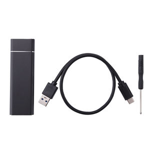 NGFF NVMe USB-C behuizing <span class=keywords><strong>M</strong></span>.2 SSD harde schijf 4TB behuizing SATA NGFF type C USB3.2 M2 SSD behuizing <span class=keywords><strong>M</strong></span>.2 NVMe SSD behuizing - Product Image 2