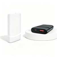 Chargeur rapide GaN ultra-plat 65W à double port avec SCP PD 3.0 OTP, prises pliables USB et Type-C