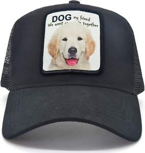 Casquette de baseball Animal Patch Brodé Femme Trucker Hat Men Plain Mesh Adjustable Outdoor Sport Hunt Ball Caps - Product Image 3