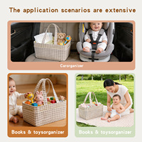 Sac de rangement multifonctionnel de grande capacité pour couches et lait en poudre, compartimenté, pour maman