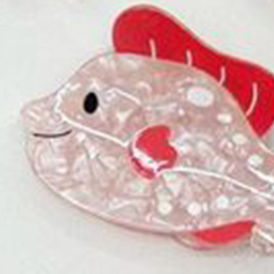 ทำจากเรซินคุณภาพสูง คลิปหนีบผมรุ่น Ocean Series ขนาด 8 ซม. สำหรับเด็ก - Product Image 6