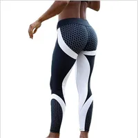 Legging Olahraga Wanita, Legging Fitness Ukuran Plus Nyaman, Legging Yoga dan Olahraga, Legging Wanita Motif Pola Jala 2020