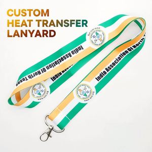Correa de Cuello Promocional Personalizada con Logotipo, Correa de Poliéster Sublimada Ancha, para Eventos Comunitarios y Asociaciones, Regalo - Product Image 1