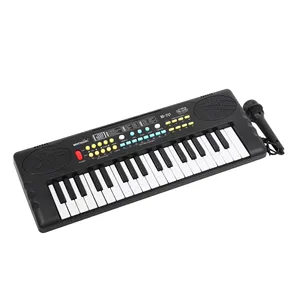 Música niños juguete piano 37 teclas teclado digital sintetizador juguete portátil órgano electrónico de China para la venta
