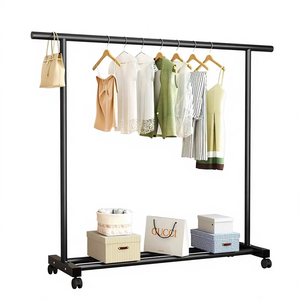 Corner Clothes <b>Rack</b> For Utilizing Unused Corner Spaces In Bedrooms And Dressing Areas Hangers - Product Image 3
