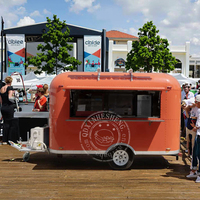 Nouvelle Camionnette de Restauration Mobile pour Hot-dogs, Café et Glaces, Entièrement Équipée avec Cuisine Complète