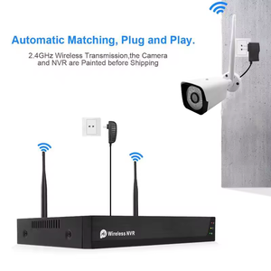 1080P Tuya App H.265 wifi摄像机套件4频道闭路电视摄像机系统 - Product Image 2