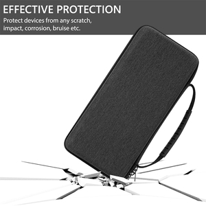 Étui de transport rigide en EVA noir imperméable de remplacement pour la console de jeu portable Logitech <span class=keywords><strong>G</strong></span> <span class=keywords><strong>Cloud</strong></span> - Étui uniquement - Product Image 6
