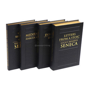 Custom Leather Hardcover <b>Book</b> Printing Gold Sprayed Edge Special Edition <b>Books</b> OEM ODM Manufacturer Guangzhou China - Product Image 2