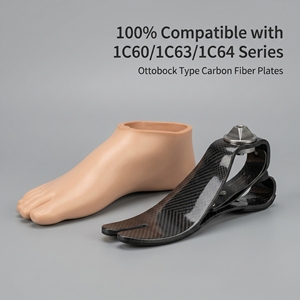 Carcasa de Pie Protésico de Alta Calidad Compatible con <span class=keywords><strong>Ottobock</strong></span> 1C60 1C63, Pie de Fibra de Carbono - Piezas Duraderas para Rehabilitación de Amputados - Product Image 2