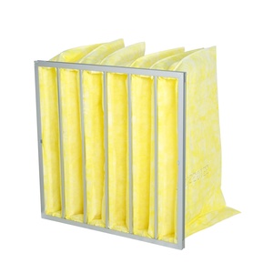 Nouveau filtre à air de qualité supérieure en alliage d'aluminium et fibre de verre, fabriqué sur mesure, F5 F6 F7 <span class=keywords><strong>F8</strong></span> F9, filtre de poche, marque FRESH - Product Image 4