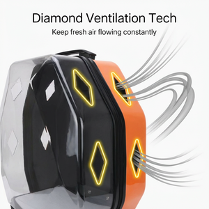 Moda büyük kapasiteli şeffaf sırt çantası kolay taşıma arabası köpekler için yeni plastik Pet malzemeleri Pet malzemeleri havalandırma - Product Image 4