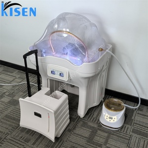 Kisen – Bac de lavage portable sans tuyauterie pour salon de beauté, avec chauffe-eau et 2 réservoirs – Meilleur design - Product Image 2