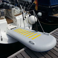 Plateforme flottante gonflable à prix d'usine, passerelle gonflable pour bateau et yacht