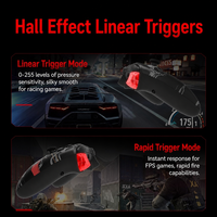 WooKing GC Pro Wireless PC Gamepad TMR Hall Joystick Linear Triggers Tri-mode 2.4G Dual Vibration Motion Sensing Kompatibel