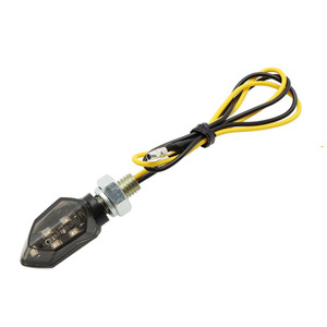 Adecuado para <span class=keywords><strong>Kawasaki</strong></span> <span class=keywords><strong>Mini</strong></span> señal de giro para motocicletas. 5 intermitentes LED. Luces de giro pequeñas de modificación direccional LED. - Product Image 6