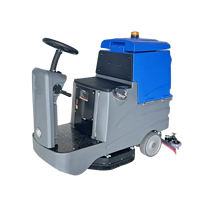 Nettoyeur de sol autoporté WL-750, double batterie 24V 100Ah, autonomie de 4 à 5 heures, poids léger de 220 kg, frein électronique, certifié CE