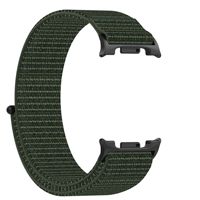 Correa de Reloj de Nailon Tejido Trendybay, Material Transpirable, Diseño Ajustable para Xiaomi Mi Band 8 NFC, Deportes Diarios