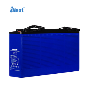 12V 180AH フロントターミナル鉛蓄電池 太陽光発電蓄電池 ディープサイクル VRLA バッテリー - Product Image 1