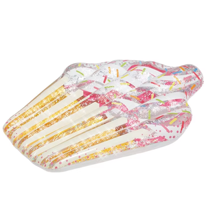 Personalizado inflable brillo Cupcake piscina flotador Durable PVC vinilo brillo agua natación colchón de aire equipo - Product Image 4