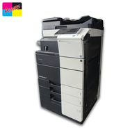 Mesin C454 C554 Bekas untuk Konica Minolta Bizhub C554e 554 C654, Printer Multifungsi Warna A3 A4 MFP yang Direkondisi