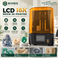 Imprimante 3D miniature automatique professionnelle nouvelle génération avec technologie LCD, résolution 16K, pour la production de figurines d'anime et d'objets de collection