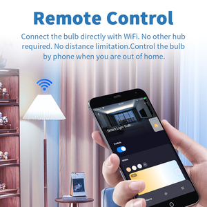 8W Controle Remoto Inteligente Lâmpada <span class=keywords><strong>LED</strong></span> para Home Power Outage <span class=keywords><strong>Luz</strong></span> com WiFi App Controle de Voz Android Operado EUA Plug - Product Image 3